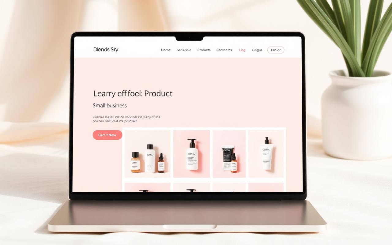 Mamazil website mockup