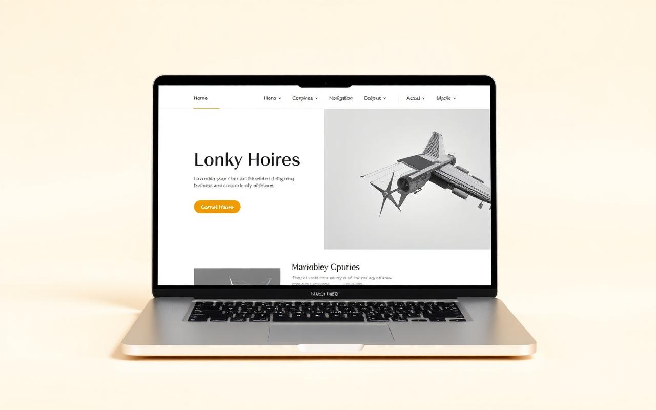 Sanikk website mockup